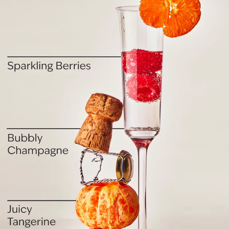 Champagne Toast Candle