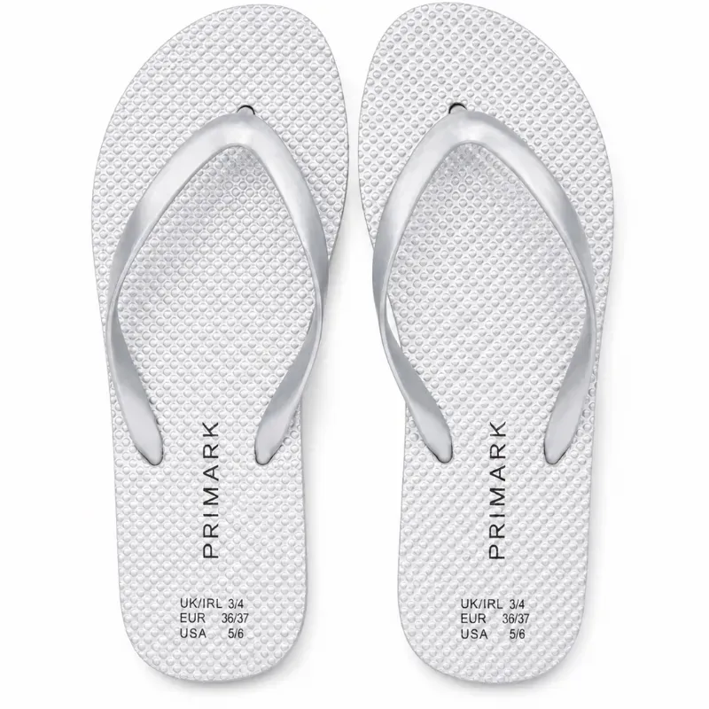 Chancletas Plata