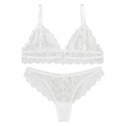 Conjunto Lencero white