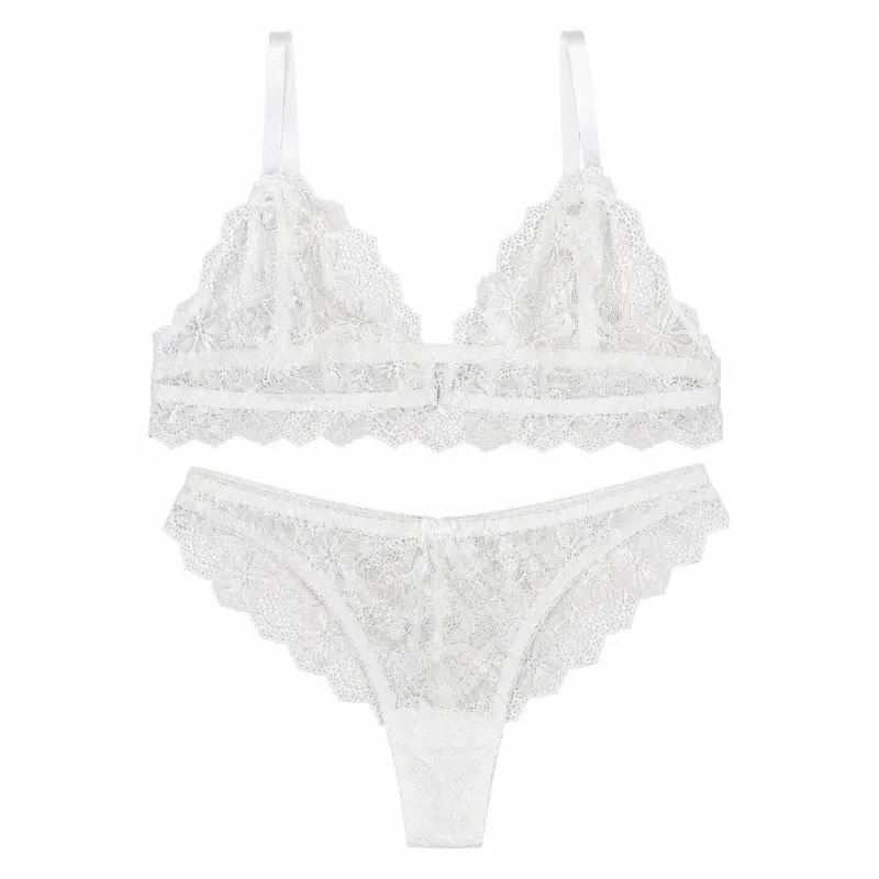 Conjunto Lencero white
