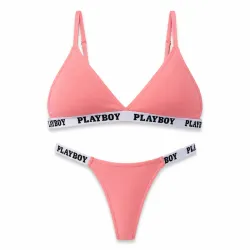 Conjunto Playboy Salmone