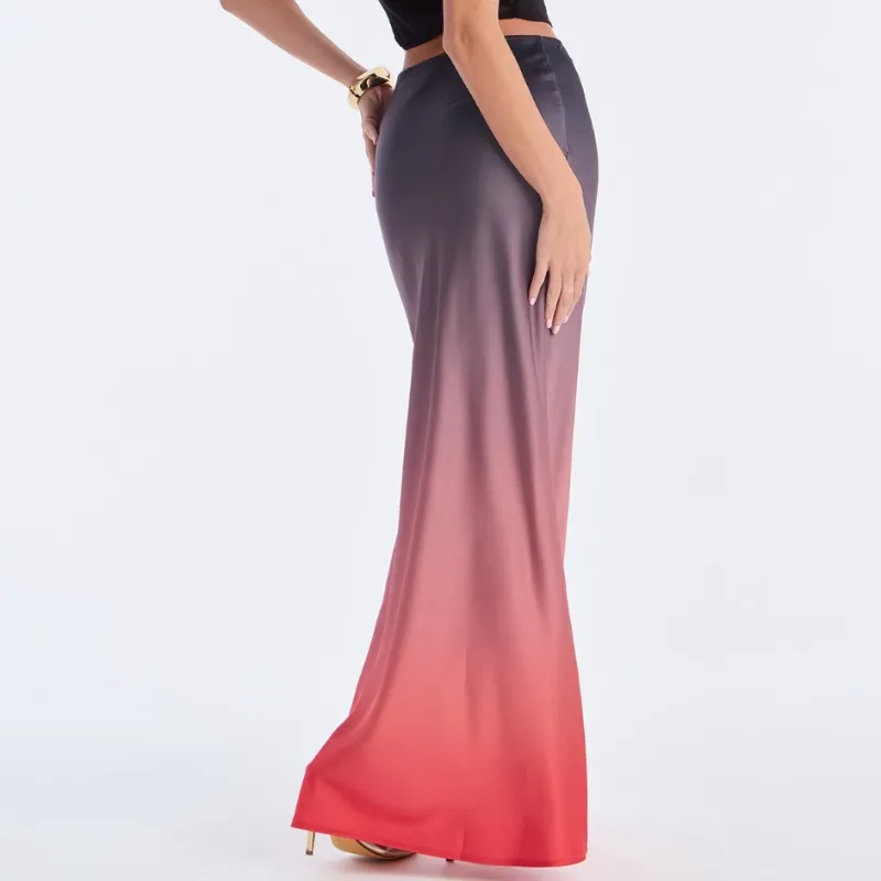 Falda Satinada