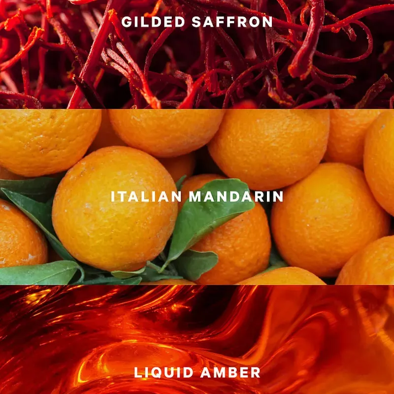 Golden Saffron Amber