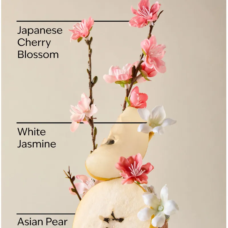 Japanese Cherry Blossom Candle