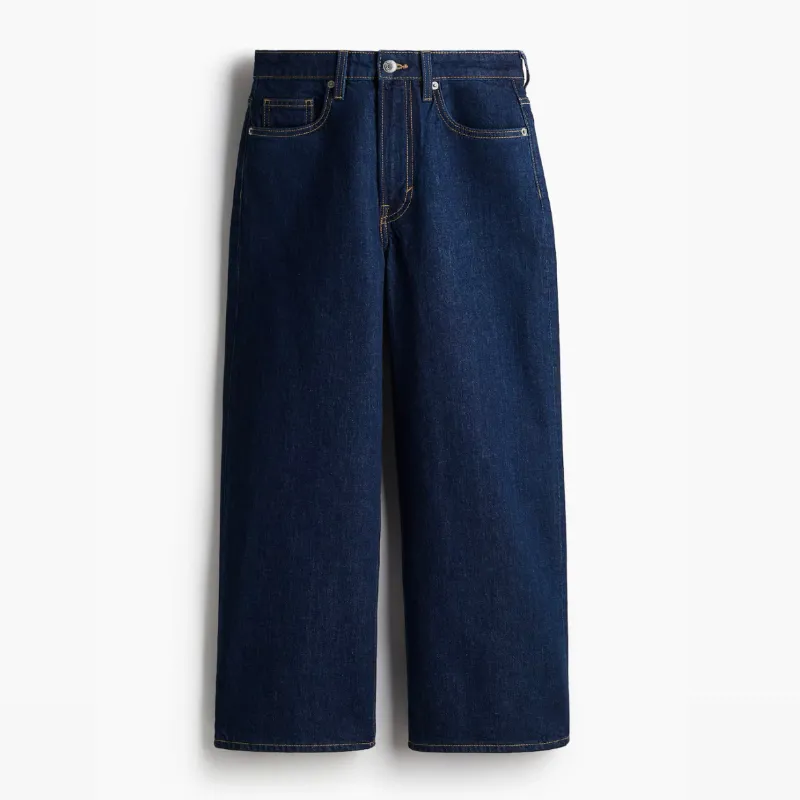 Jean Wide Leg Cropped