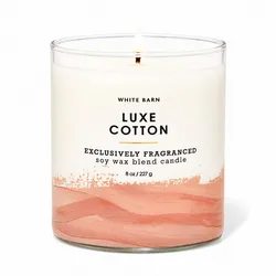 Luxe Cotton Candle