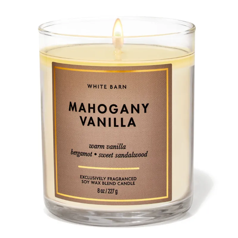 Mahogany Vanilla Candle