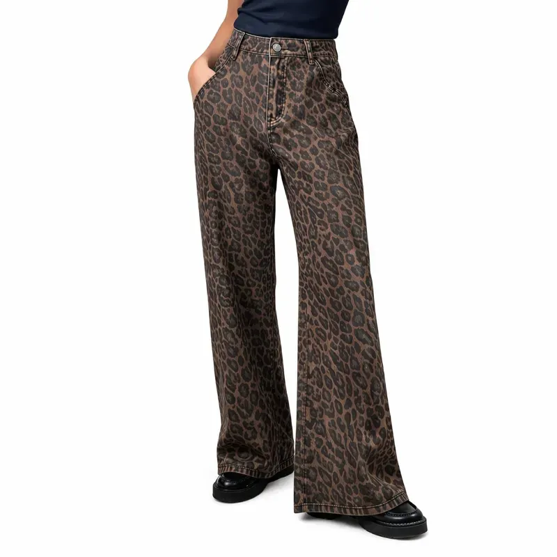 Pantalon Leopard