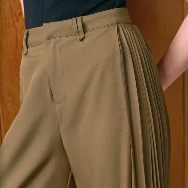 Pantalón plisado 