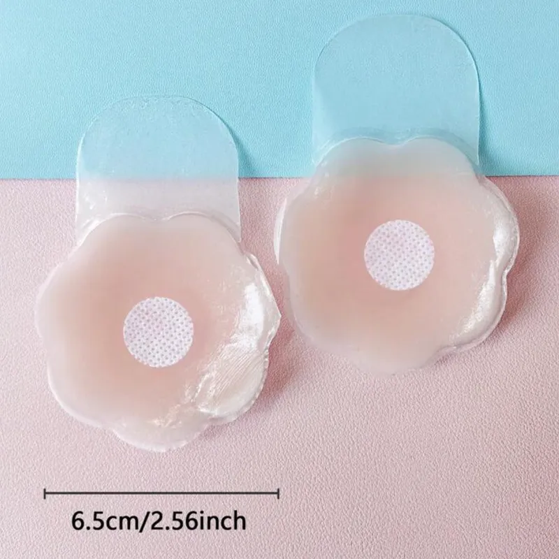 Pezonera silicona con pétalo 