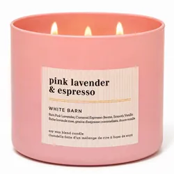 Pink Lavender & Espresso Candle