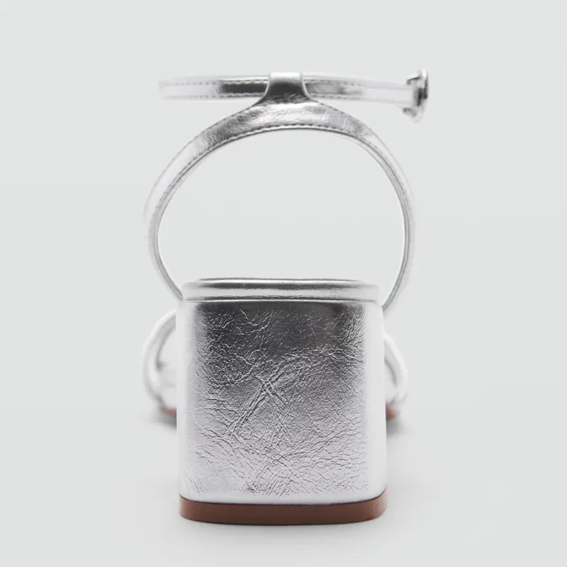 Sandalias Metalizadas