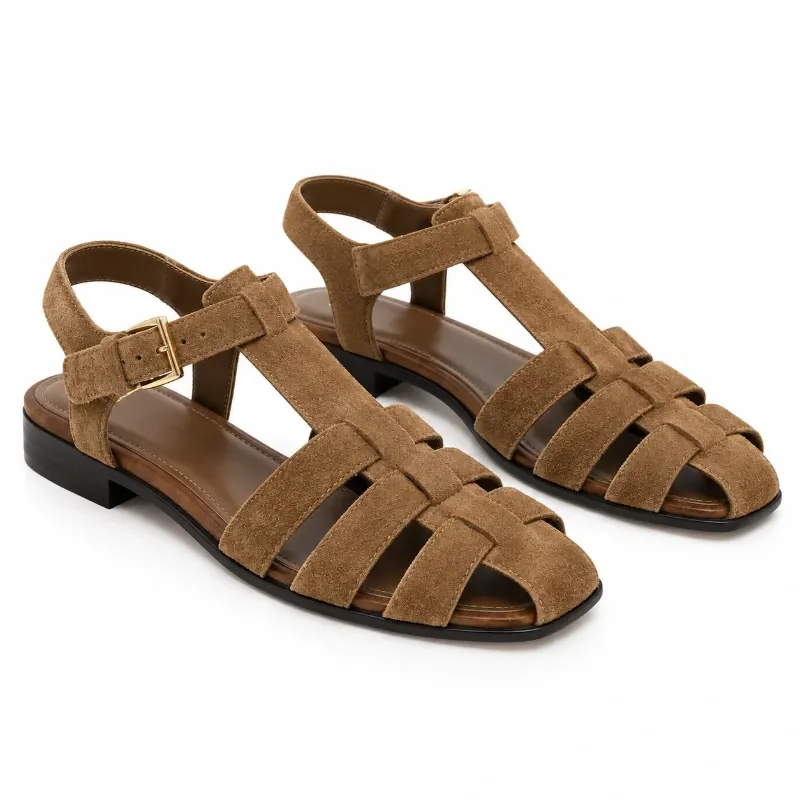 Sandalias Cangrejeras Serraje