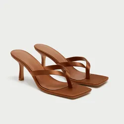 Sandalias satén 