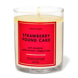 Strawberry Pound Cake Candle
