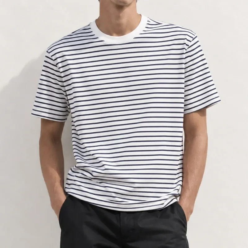 T Shirt Básico Rayado