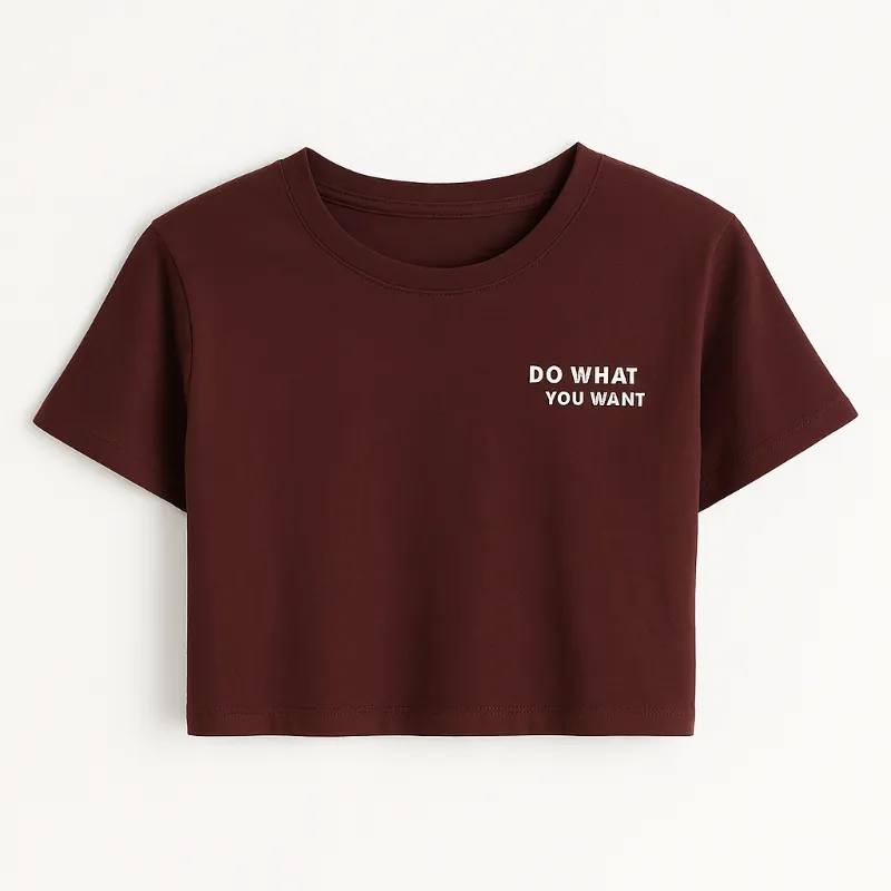T Shirt Crop