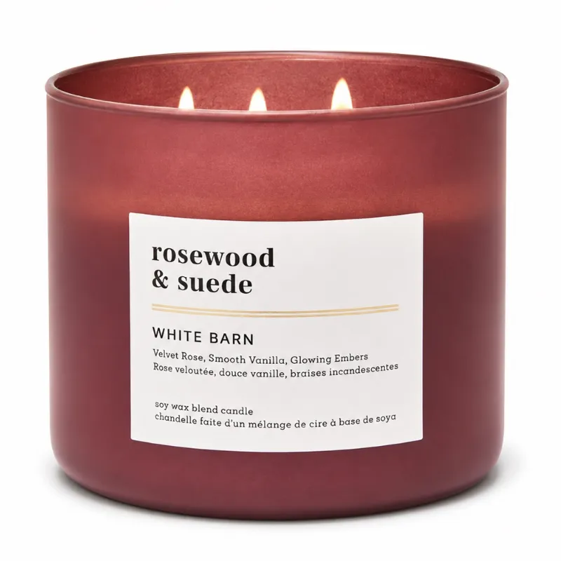 Rosewood & Suede Candle