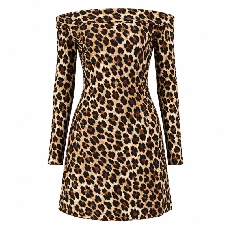 Vestido Animal Print