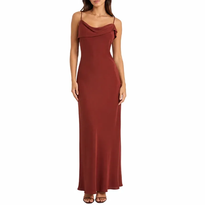 Vestido Camel
