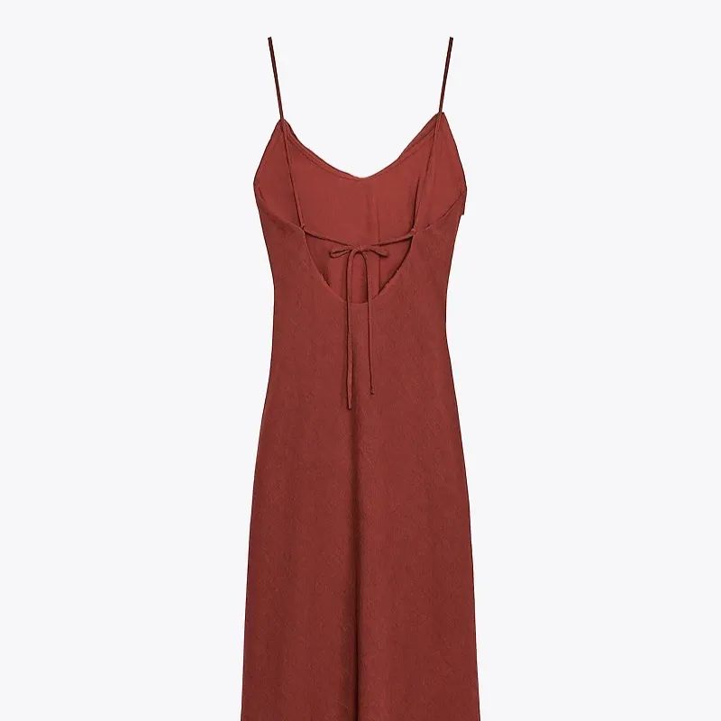 Vestido Camel
