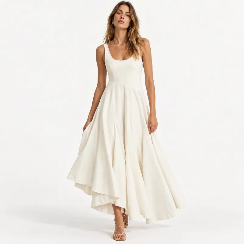Vestido Ecru