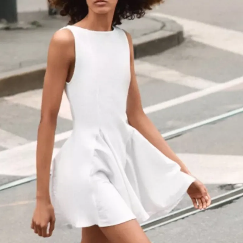 Vestido Godet