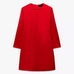 Vestido Mini Crepe 
