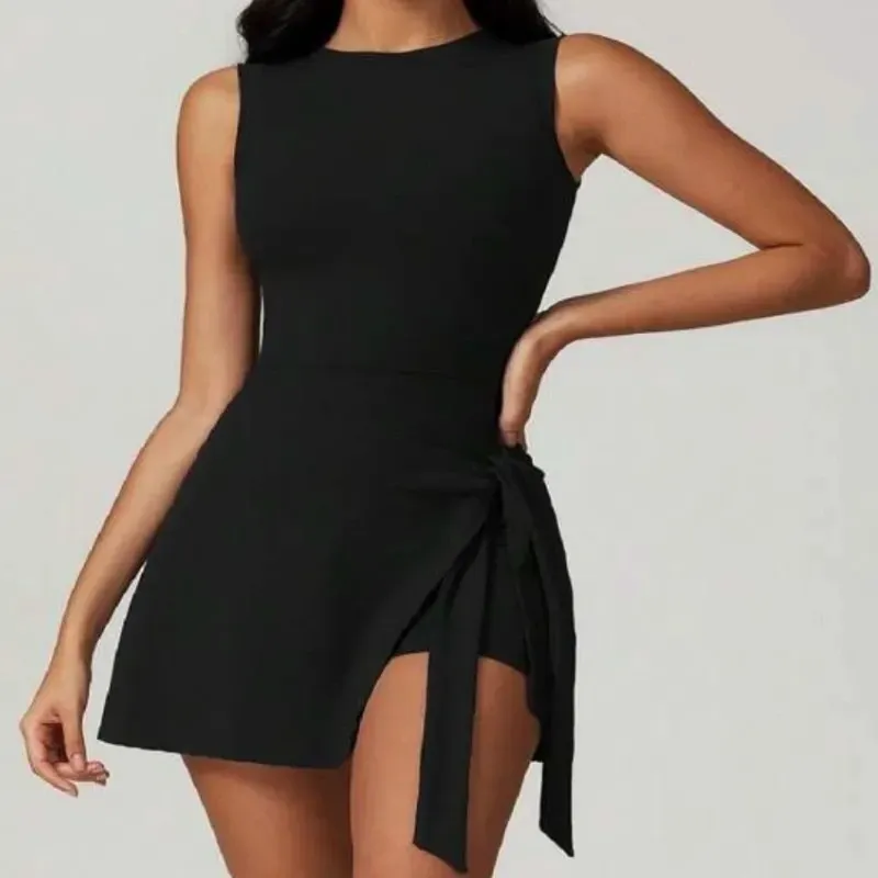 Vestido sólido 