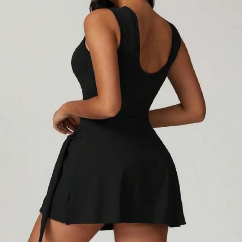 Vestido sólido 