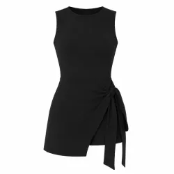 Vestido sólido 