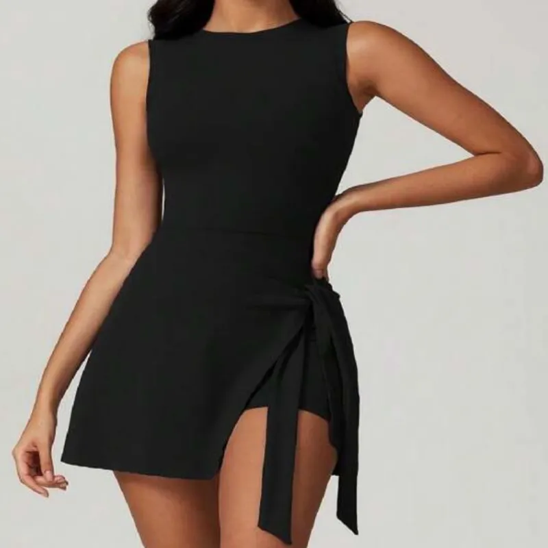 Vestido sólido 
