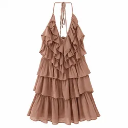 Vestido Volantes