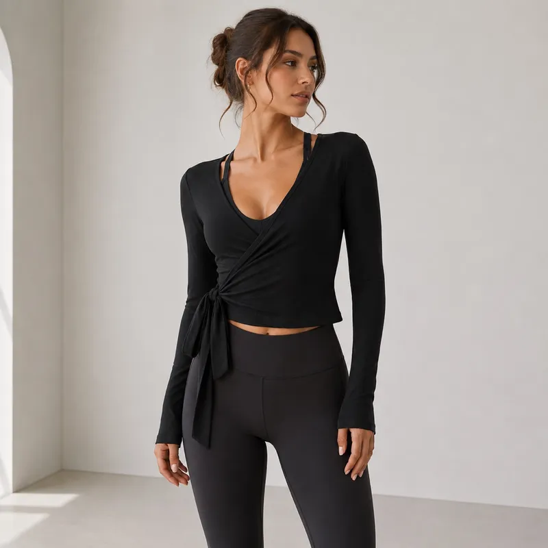Yoga Wrap Top