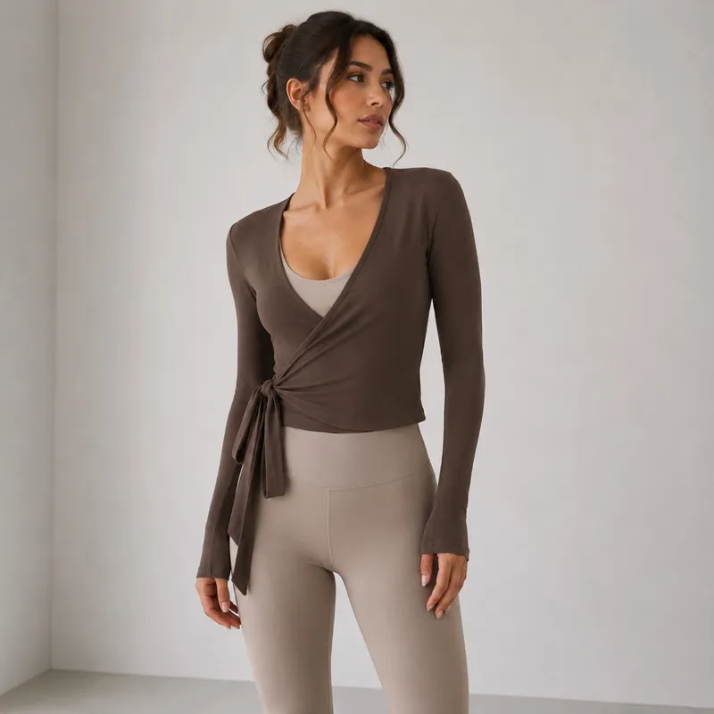 Yoga Wrap Top