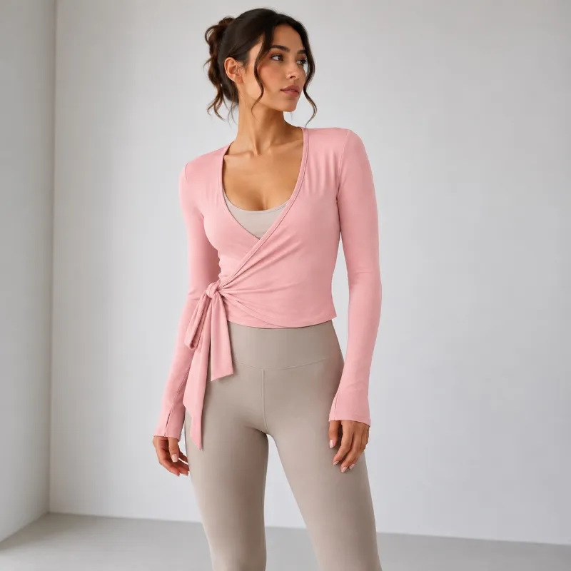 Yoga Wrap Top