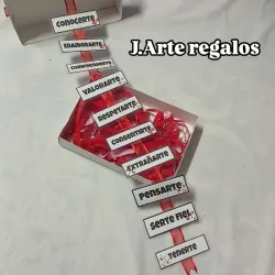 Caja "10 razones para amarte"