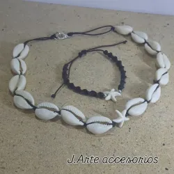 Conjunto de caracolas 