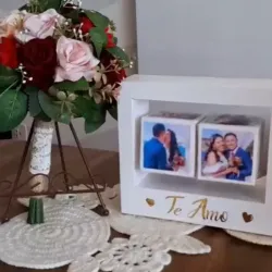 Cubo giratorio doble 