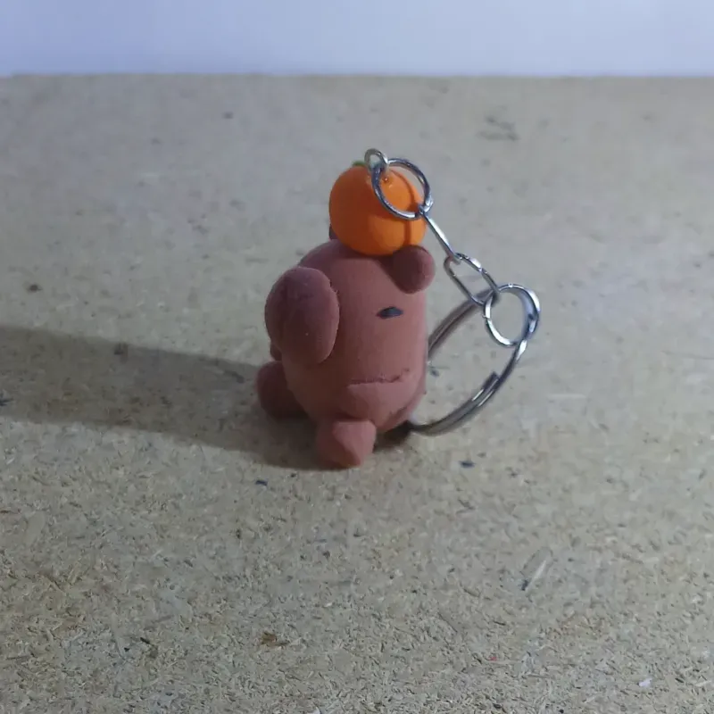 Llavero de capibara 