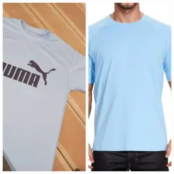 Pullovers azul claro tela dry fit