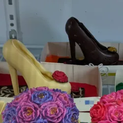Tacones de chocolate 