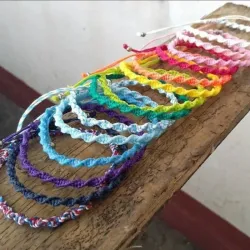 Tobilleras tejidas 