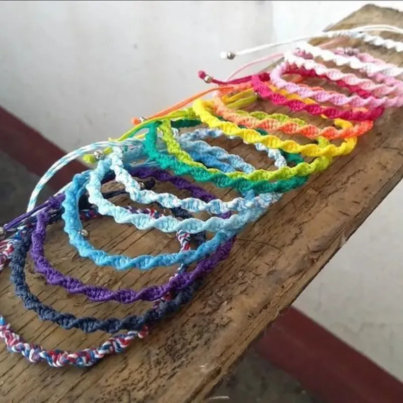 Tobilleras tejidas 