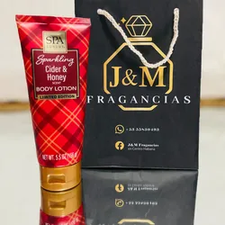 Sidra espumosa y miel 