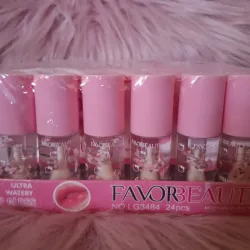 Brillo Aplicador ancho Rosa