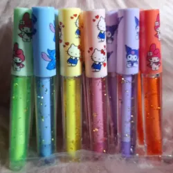 Colores Kuromi, Stitch y Kitty 