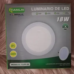 Lámpara empotrar 18W