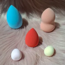 Set de 5 esponjas para maquillaje
