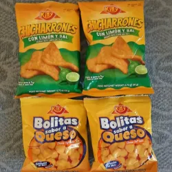 Chicharrones y Pelly bolitas de Queso 🧀 